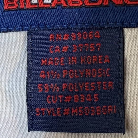 Men’s Billabong Plaid Camp Shirt - Picture 14 of 14